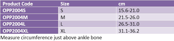 Oppo 2004 slip-on adj elastic ankle support