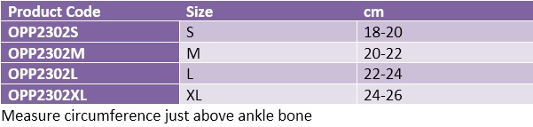 Oppo 2302 Deluxe Ankle Stabilizer