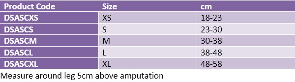 DermaSaver Amputee Stump Cover