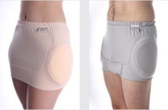 Hipsaver Hip Protectors - Nursing Home Starter Kit (3 Pairs of Pants & 1 pair of Pads)