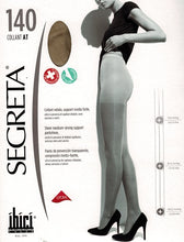 Ibici Segreta Super Calibrato (For those with a shorter fuller figure) Waist High Medical Compression Stockings 18-22 mmHg Closed Toe
