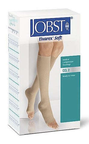 Jobst Elvarex soft Ready to Wear Class 2 (25-32 mmHg RAL) - silicone band short 2.5cm / long 5cm