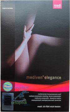 Mediven Elegance Thigh High (Grip Top) Medical Compression Stockings 18-22 mmHg Closed Toe