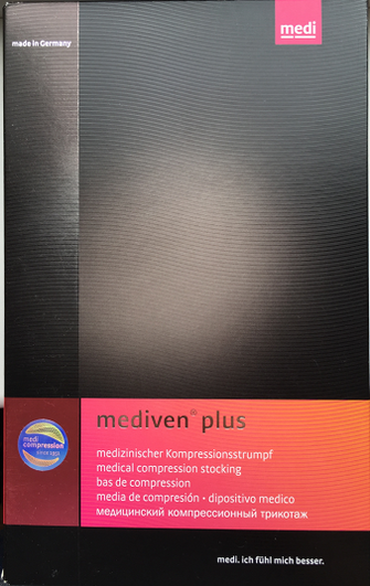 Mediven Plus MATERNITY Waist High Medical Compression Stockings 23-32 mmHg Open Toe