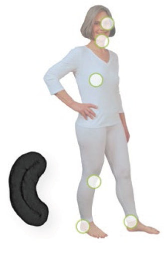 SwellSpots Curved Pad - Lymphoedema Pressure Pad SP-01