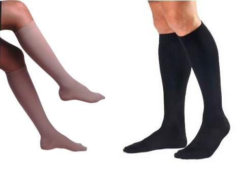 duomed, Below Knee, Medical Compression Stockings