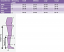 Venosan 6001 Thigh High PLAIN (Grip Top) Medical Compression Stockings 18-22 mmHg Closed Toe sizing chart