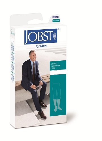 Jobst For Men Below knee Medical Compression Stockings 30-40 mmHg Closed Toe